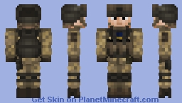 Ukrainian Ground Forces - M14 Digital Camo - Var.1 Minecraft Skin