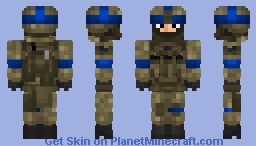 Armed Forces Of Ukraine! | Ukrainian Army - Assault Soldier | Var.2 Minecraft Skin