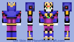 Ultimate Armor X (Mega Man X) Minecraft Skin