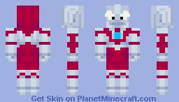 Ultraman (1966) Minecraft Skin