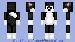 A Black Cat (Revamped) Minecraft Skin
