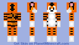 A Tiger (Revamped) Minecraft Skin