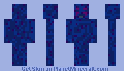 The Blue Fire Minecraft Skin