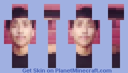 the last thing you see before getting killed in the overworld Minecraft Skin