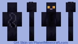 Minecraft Black Cat Skin (gave credits) Minecraft Skin