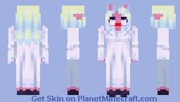 noelle holiday (dark world ver.) (weird route ver.) - deltarune (remake) (64x) Minecraft Skin