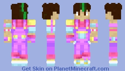 Pink Parrots Smallishbeans Party 2 Minecraft Skin