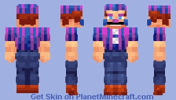 JJ - FNAF 2 Minecraft Skin
