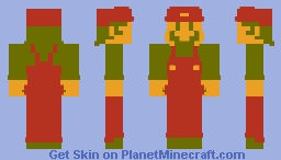 NES Super Mario Bros. - Mario Minecraft Skin