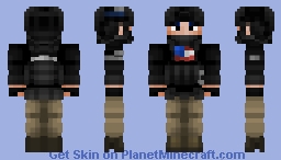 United States Of America | U.S. Secret Service Operator | Var.4 Minecraft Skin