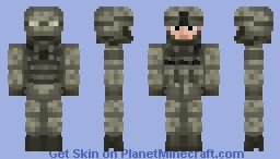 United States Of America | U.S. Army - Infantryman - UCP Camo | Var.2 Minecraft Skin