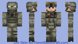 United States Of America | U.S. Army - Infantryman - UCP Camo | Var.1 (Early 2000's) Minecraft Skin