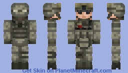 United States Of America | U.S. Army - Infantryman - UCP Camo | Var.2 (Early 2000's) Minecraft Skin