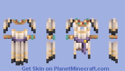 Egyptian Royal Outfit #14 [Free to use] Minecraft Skin