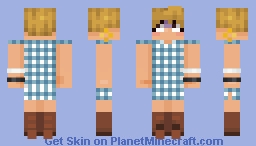 Valley girl Jimmy (Solidarity) rolling eyes Minecraft Skin