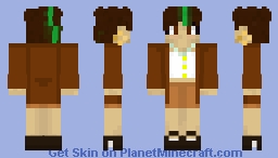 Valley girl Joel (Smallishbeans) Minecraft Skin