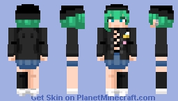 Attitude Lady - Vina Lear (OC) 🦎 Minecraft Skin