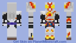 Kamen Rider Vram A La Mode Minecraft Skin