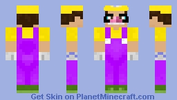 Wario Minecraft Skin
