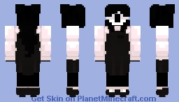 cyclops void girl Minecraft Skin