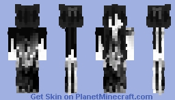 Scary killer girl with no face Minecraft Skin