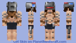 Weapon X Wolverine Minecraft Skin