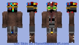 Doctor Who based storm skin! Minecraft Skin