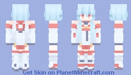 𝗪𝗵𝗶𝘁𝗲 𝗛𝗲𝗮𝗿𝘁 (𝗨𝗹𝘁𝗿𝗮) Minecraft Skin