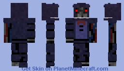 Withered Bonnie (For java) Minecraft Skin