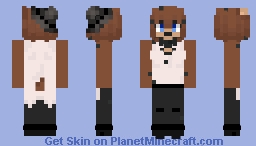 Fnia Withered Classic Freddy-Chan Modern Minecraft Skin