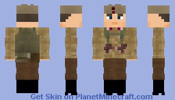 WW2 Soviet Infantry (M35 Uniform) Minecraft Skin