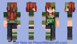 Xumiiz - Blockwars 17 Green Giants Minecraft Skin
