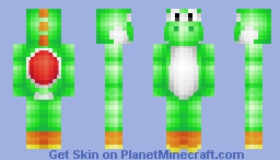 Yoshi | Super Mario Minecraft Skin