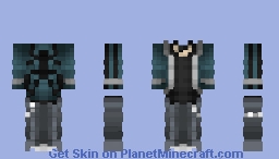 SKIN TEMPLATE: DARK URBAN RAID Minecraft Skin