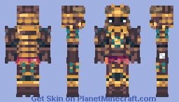 Yasuke - Assassin's Creed Shadows Minecraft Skin