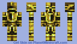 Yellow Knight Minecraft Skin
