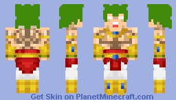 Broly Minecraft Skin
