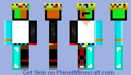 youtuber mix Minecraft Skin