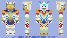 Ultraman Z Delta Rise Claw ウルトラマンゼットデルタライズクロー Minecraft Skin