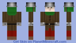 Late Fourteenth/Fifteenth-Century Medieval Bandit 4 (c.1380 - 1500) Minecraft Skin