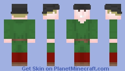 Generic Medieval/Early Modern Bandit 6 (c. 1200 - 1550) Minecraft Skin