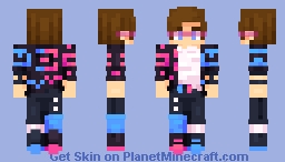 Zenllow - Yappatron Hiitzhunter x Solar Skirmish 2 Minecraft Skin