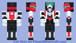 Zero (Kamen Rider Zeztz) Minecraft Skin