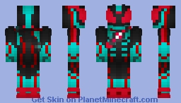 Kamen Rider ZEZTZ Physicam Impact Minecraft Skin