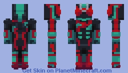 Kamen Rider Zeztz - Zeztz Physicam Impact Minecraft Skin