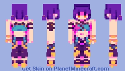 zoey -kpop demon hunter - effects- Minecraft Skin