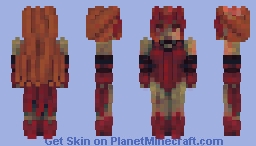 Zombified Scarlet Witch Minecraft Skin