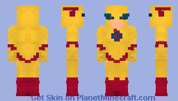 Zoom - Hunter Zolomon - DC Comics Minecraft Skin