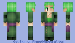 Roronoa Zoro | One Piece Minecraft Skin