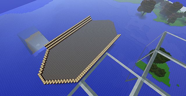base is finished, starting on deck